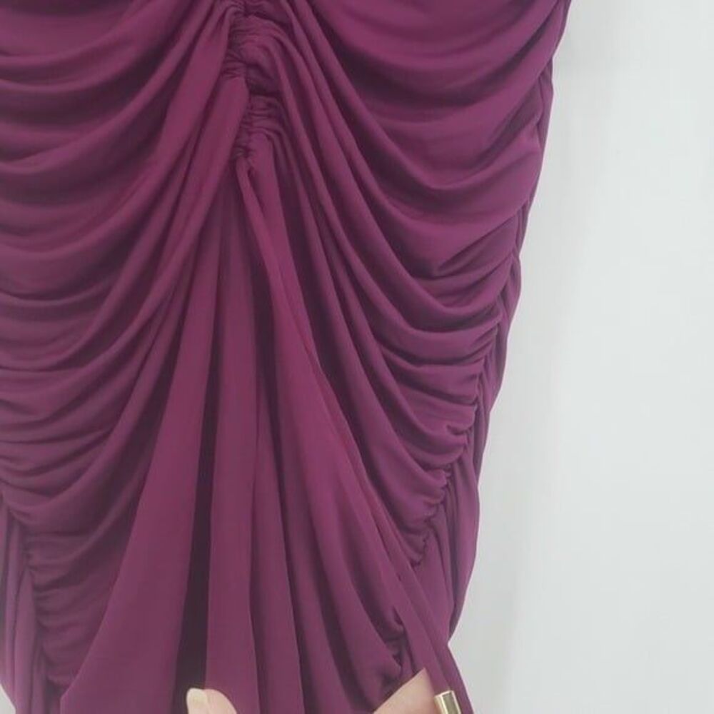 INC INTERNATIONAL CONCEPTS  Midi Skirt Autumn Berry L (AR) - Picture 5 of 9